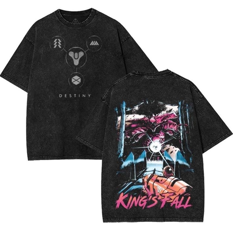 Destinys 2 King’s Fall Game Tshirt 2 Sided Cotton unisex graphic