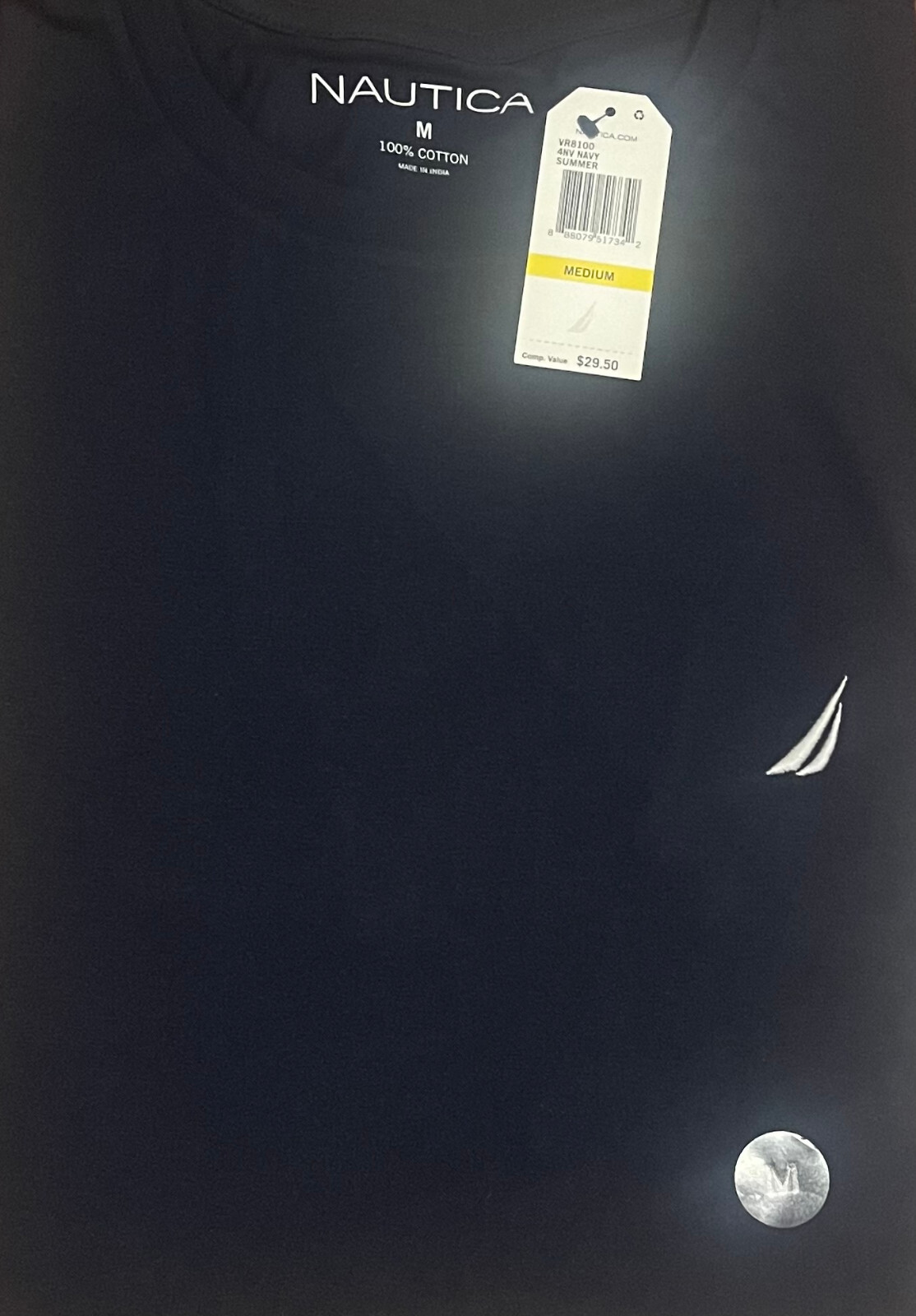 Nautica Men’s Short Sleeve Crew Neck Deck Tee T-Shirts Choice S M L XL XXL – NEW