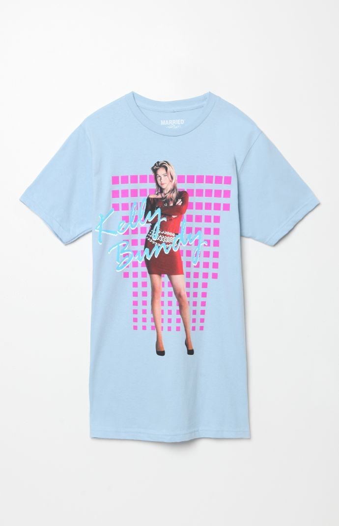 Married With Children Mens XL T-Shirt – Kelly Bundy 90s Style Image Extra Large