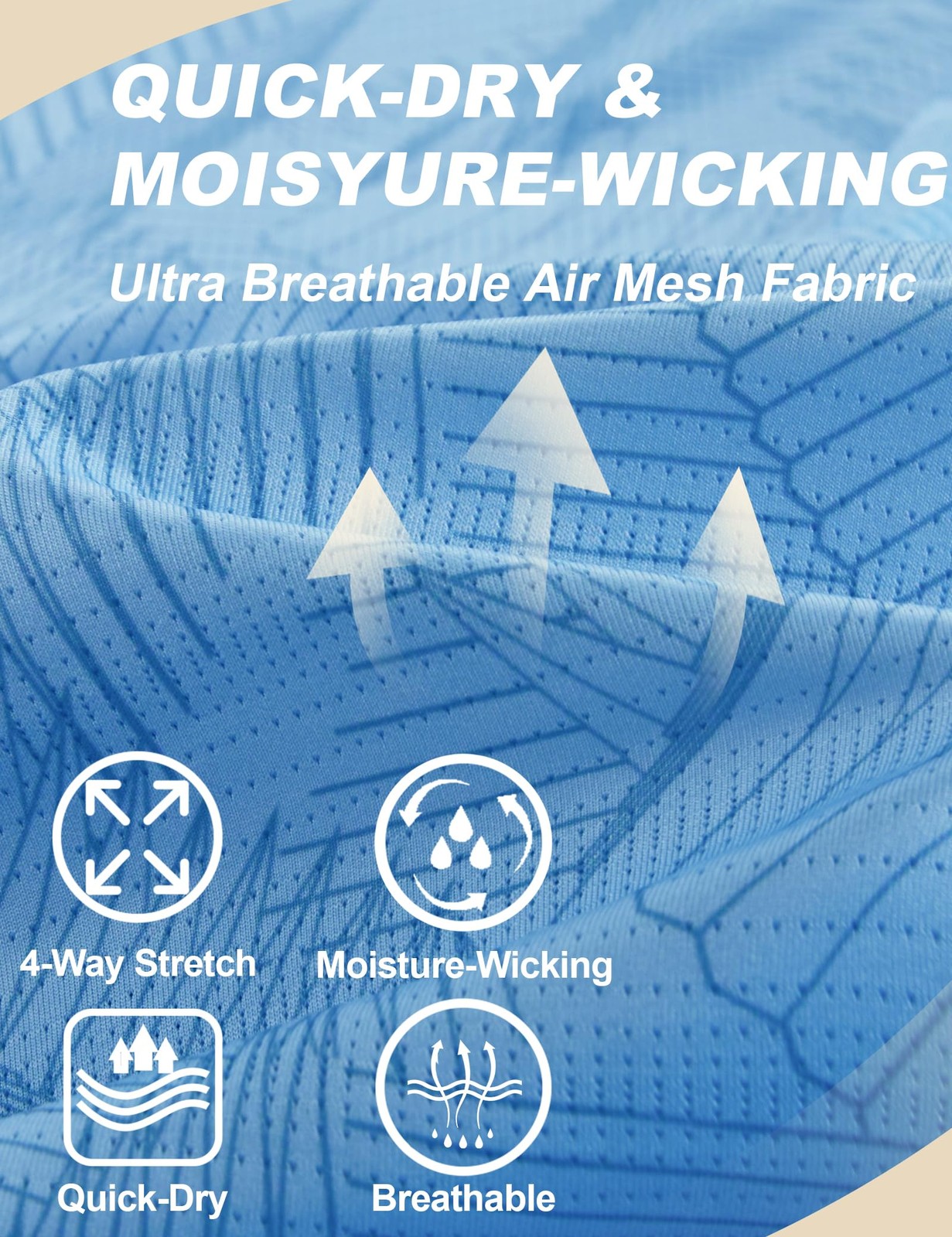 Mens Workout Shirts Quick Dry Athletic Gym T-Shirts – Moisture Wicking Short …