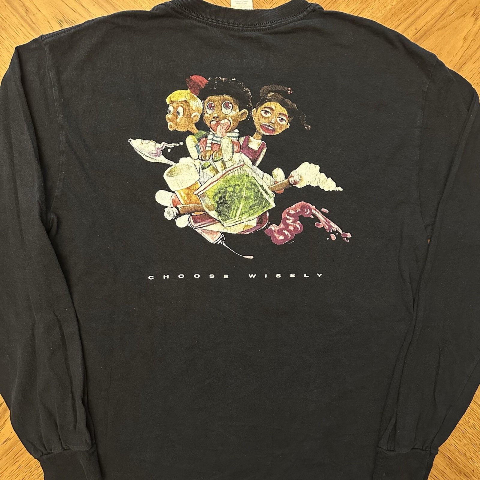 Dreamville J Cole Shirt Size Medium Black Long Sleeve Choose Wisely KOD Graphic