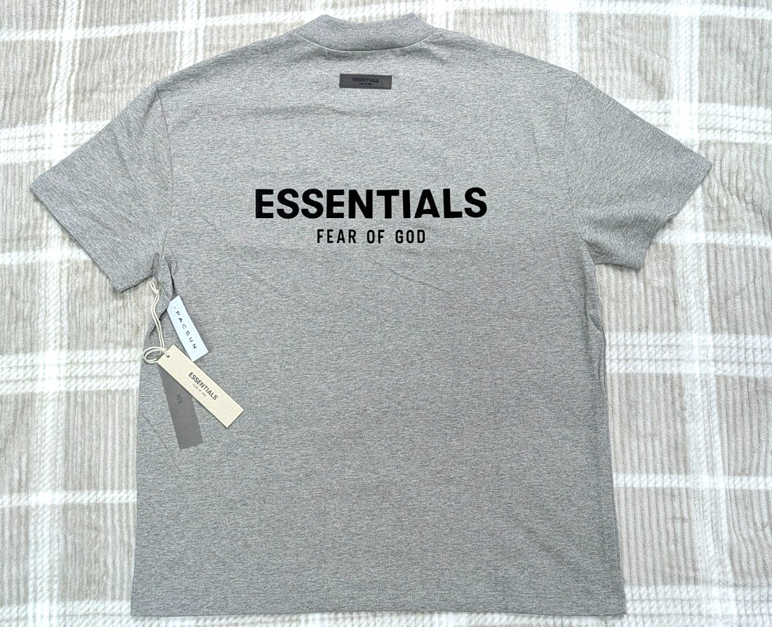 Fear of God Essentials Tee ‘Dark Oatmeal’ L Size Oversized T-Shirt SS22 NWT