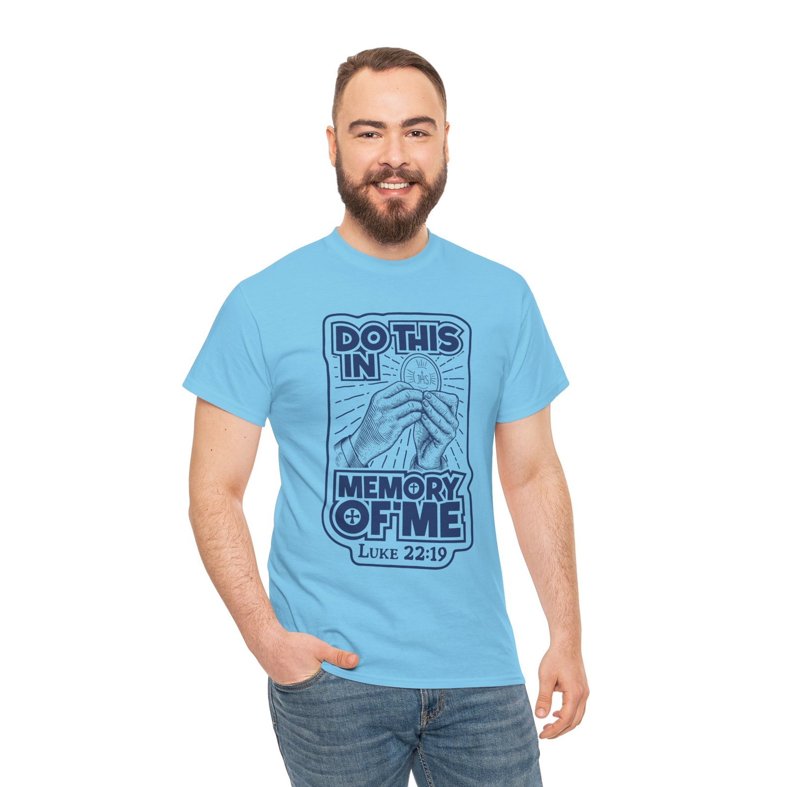 Do This In Memory Of Me | Luke 22:19 | Gospel Religious Tshirts