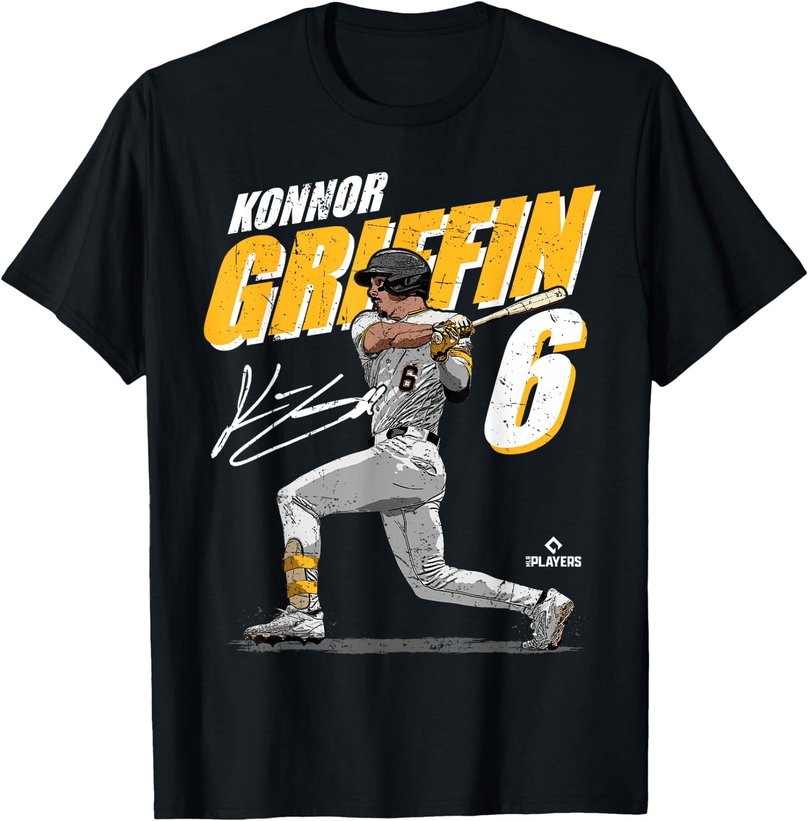 Konnor Griffin | Pittsburgh MLB Baseball Player | MLBKOG204M T-Shirt