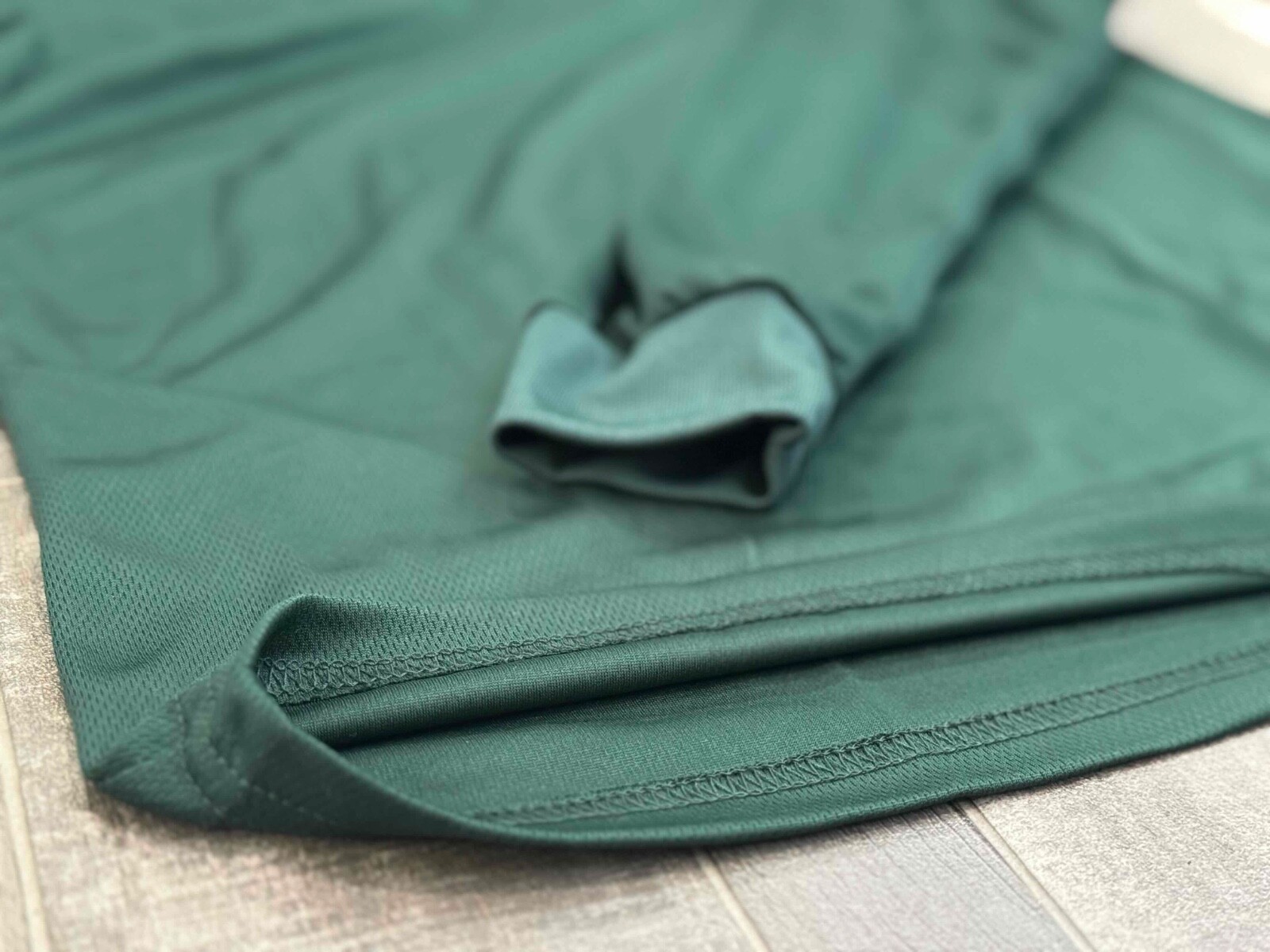 DRI-FIT Hoodie Long Sleeve T-Shirts, UPF 50+ Sun Protection Hooded FOREST GREEN