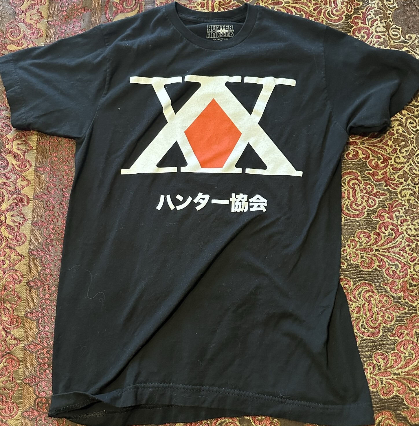 EUC Mens/Adult Black Hunter Hunter T-Shirt Size M