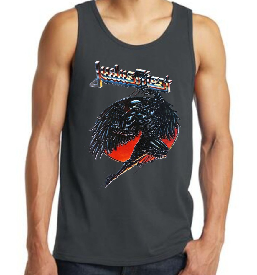 Judas Priest 1 Rock Band Men’s Tank Tops (Multiple Colors)