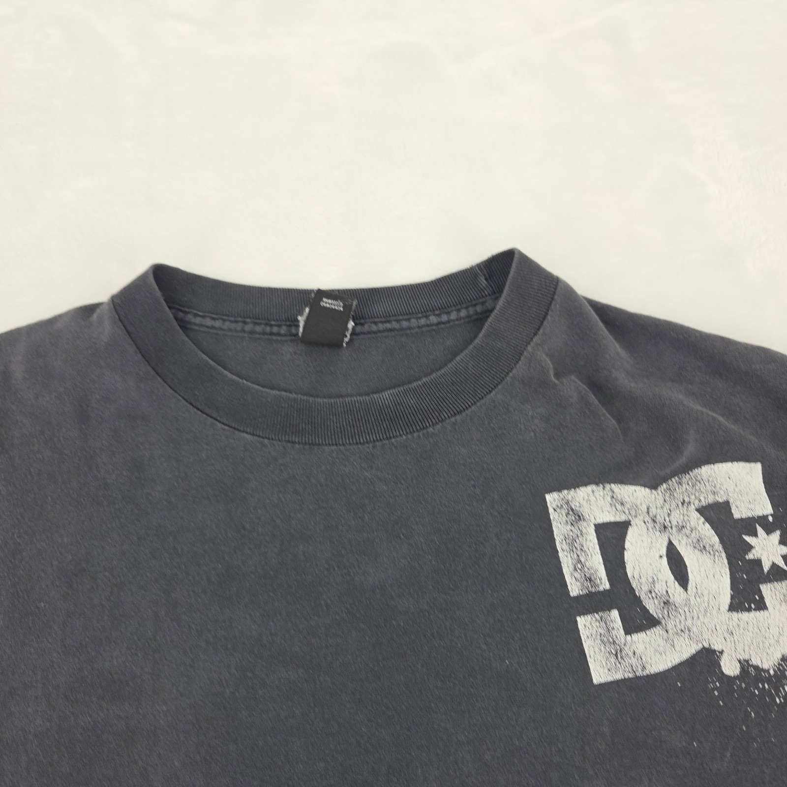 VTG Y2K DC Shoes Shirt Sz XXL Faded Worn Skate 2000’s See Pics