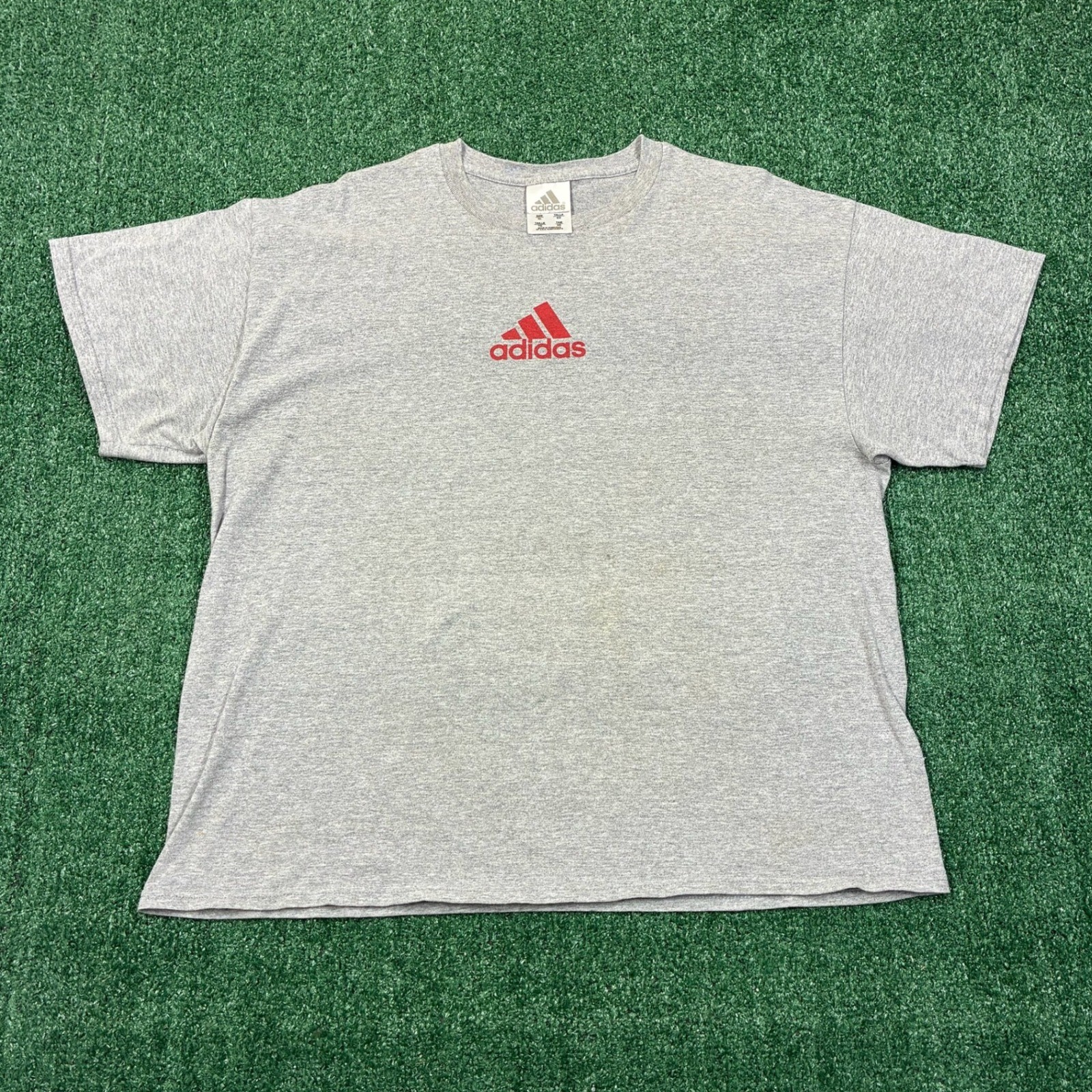 Y2K Adidas Logo Graphic T-shirt