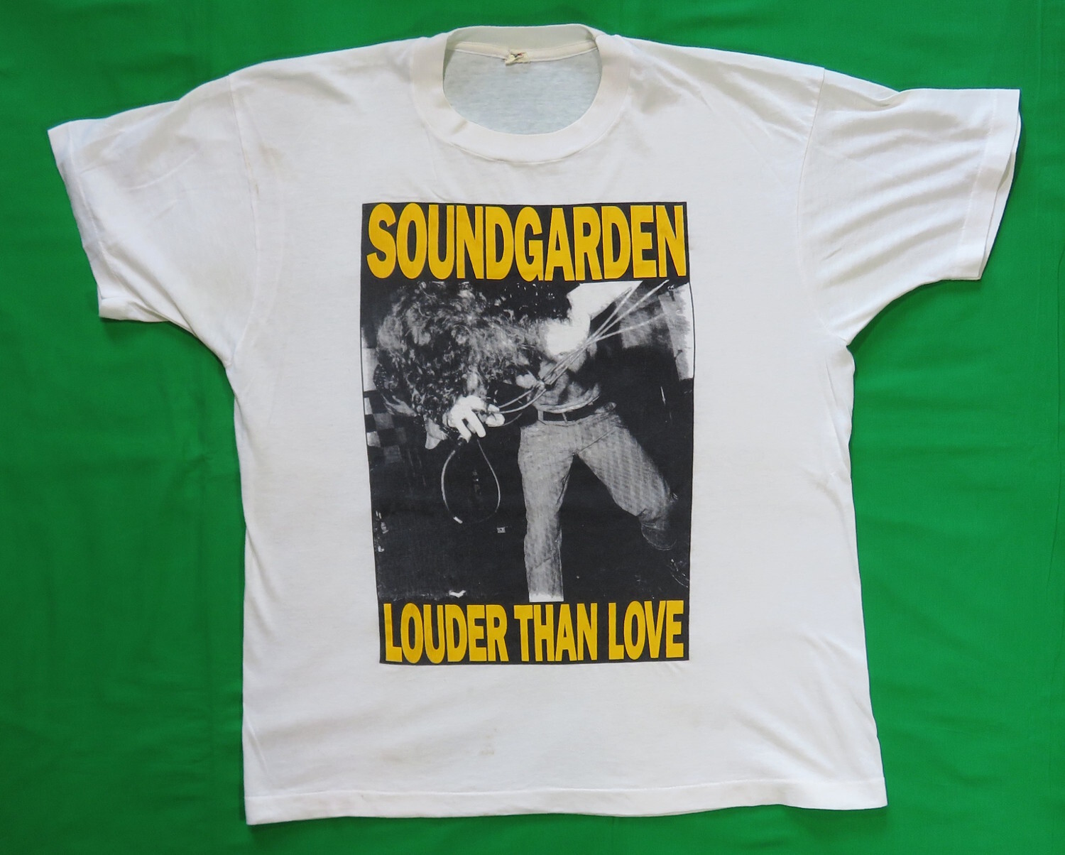 Soundgarden Vintage T Shirt 1980’s Louder Than Love LP Cover Seattle Grunge 1989