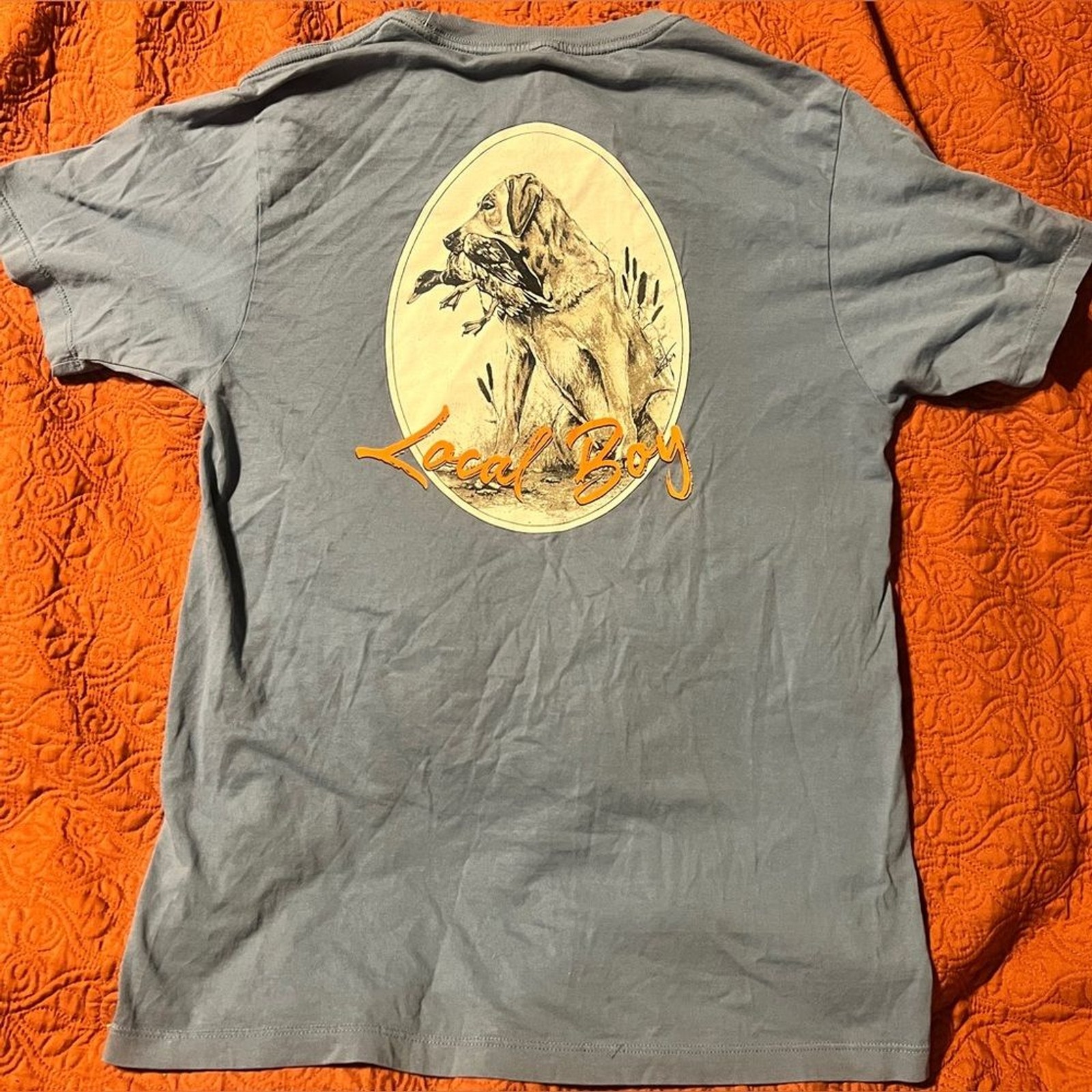 Local Boy Duck Hunting Outdoor T-Shirt- br Men’s Small