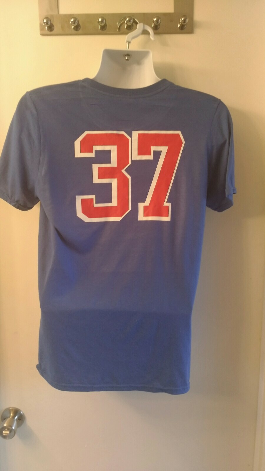 Chicago Cubs Alternate Bear Logo T Shirt Mens sz Medium Gildan Performance Tee