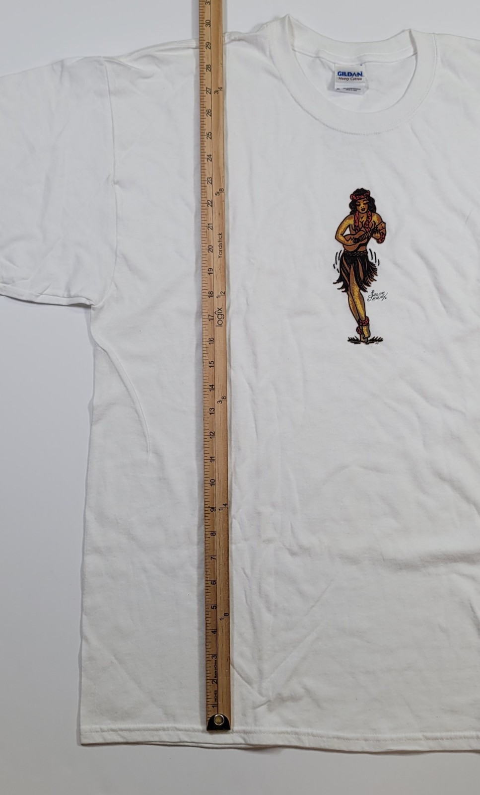 Sailor Jerry Rum Hula Girl T Shirt Cocktail Girl Size XL