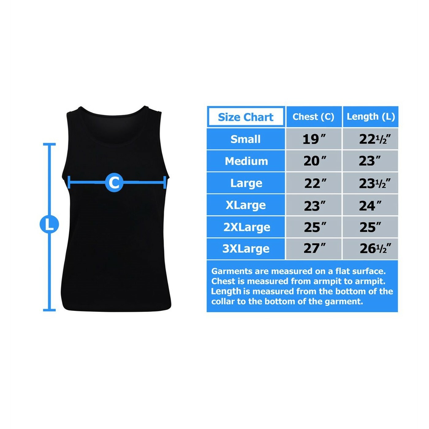 Captain America Distressed Navy Blue Tank Top Blue