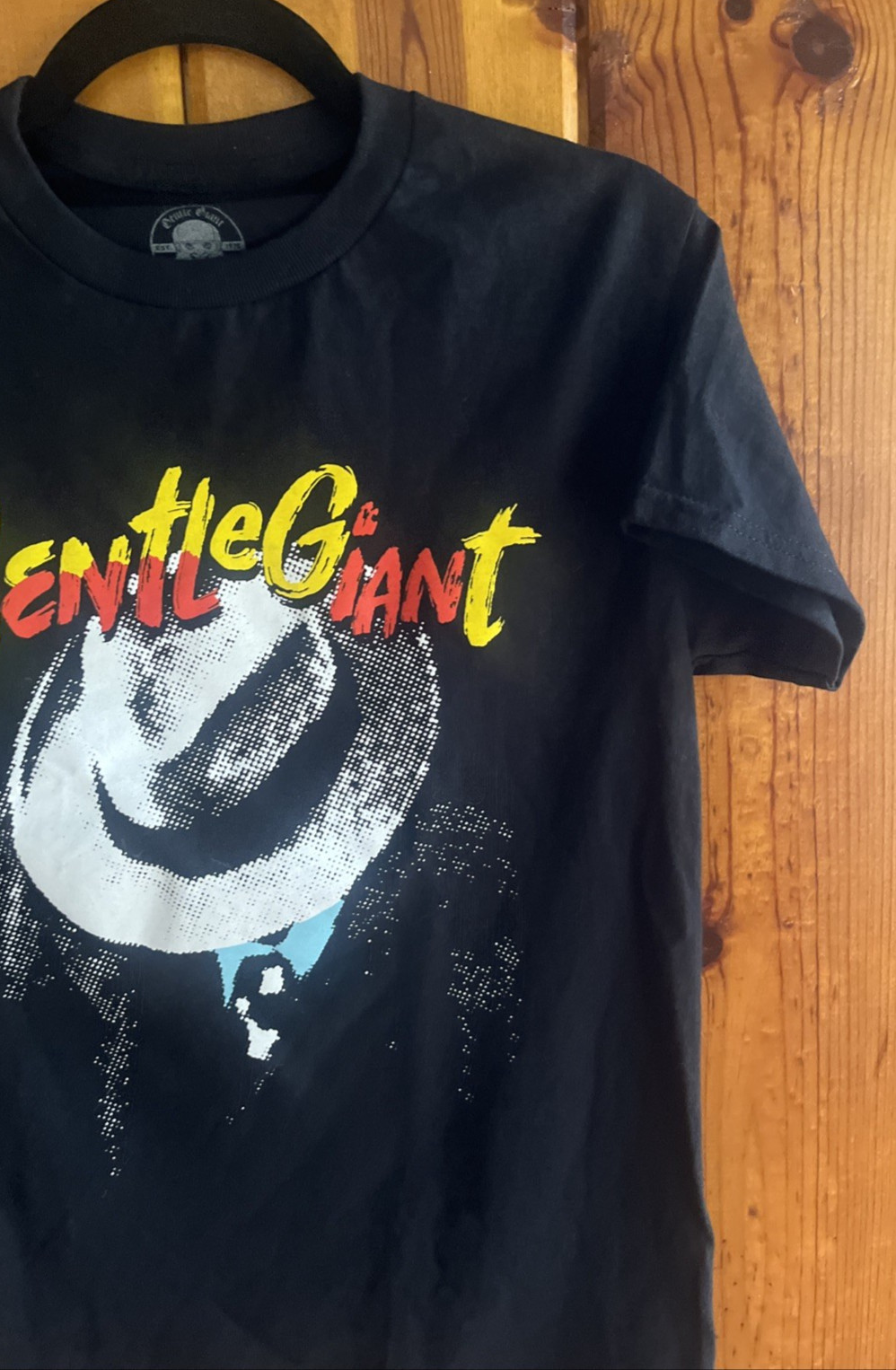 AUTHENTIC Gentle Giant Official Merch – Black T Shirt – CITIZEN ALBUM – Size S