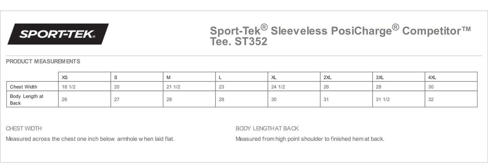 Sport-Tek Mens Sleeveless Dri-Fit Competitor Moisture Wicking T-Shirt ST352