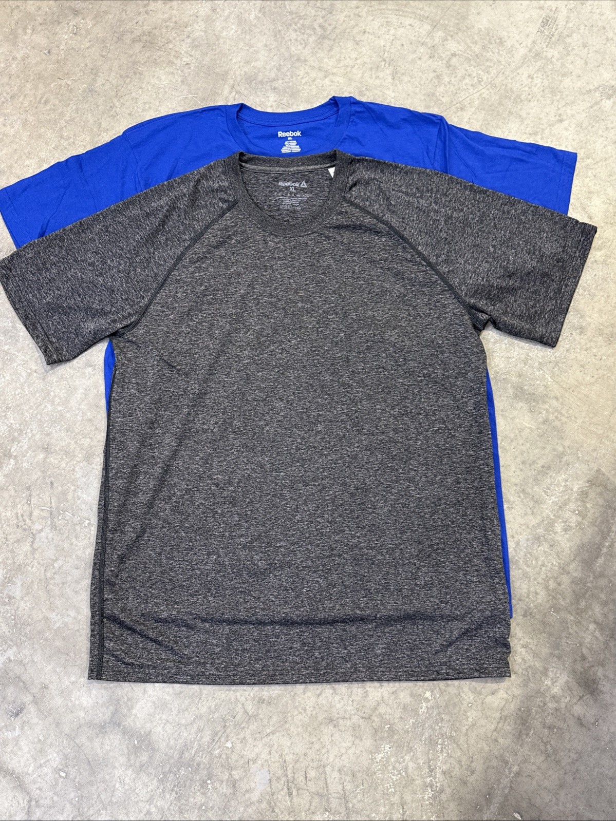 Reebok Men’s Short Sleeve 6 Pack New T-Shirt, Size LARGE (6 Colors Pack)