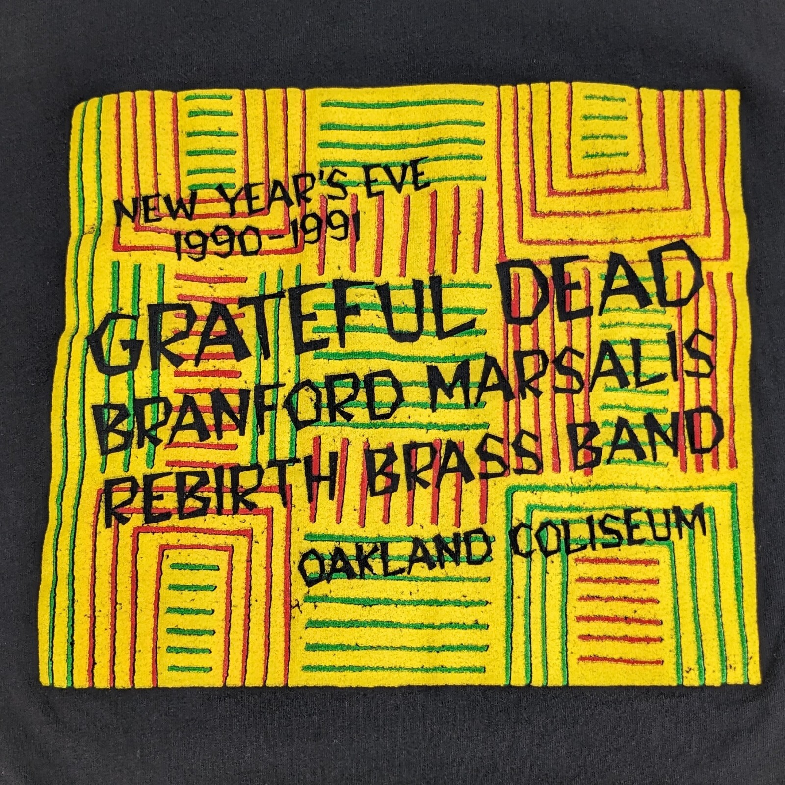 Vtg 1990-91 Grateful Dead “Mumbo in the Jumbo” T-shirt Men’s Large* Single Sitch