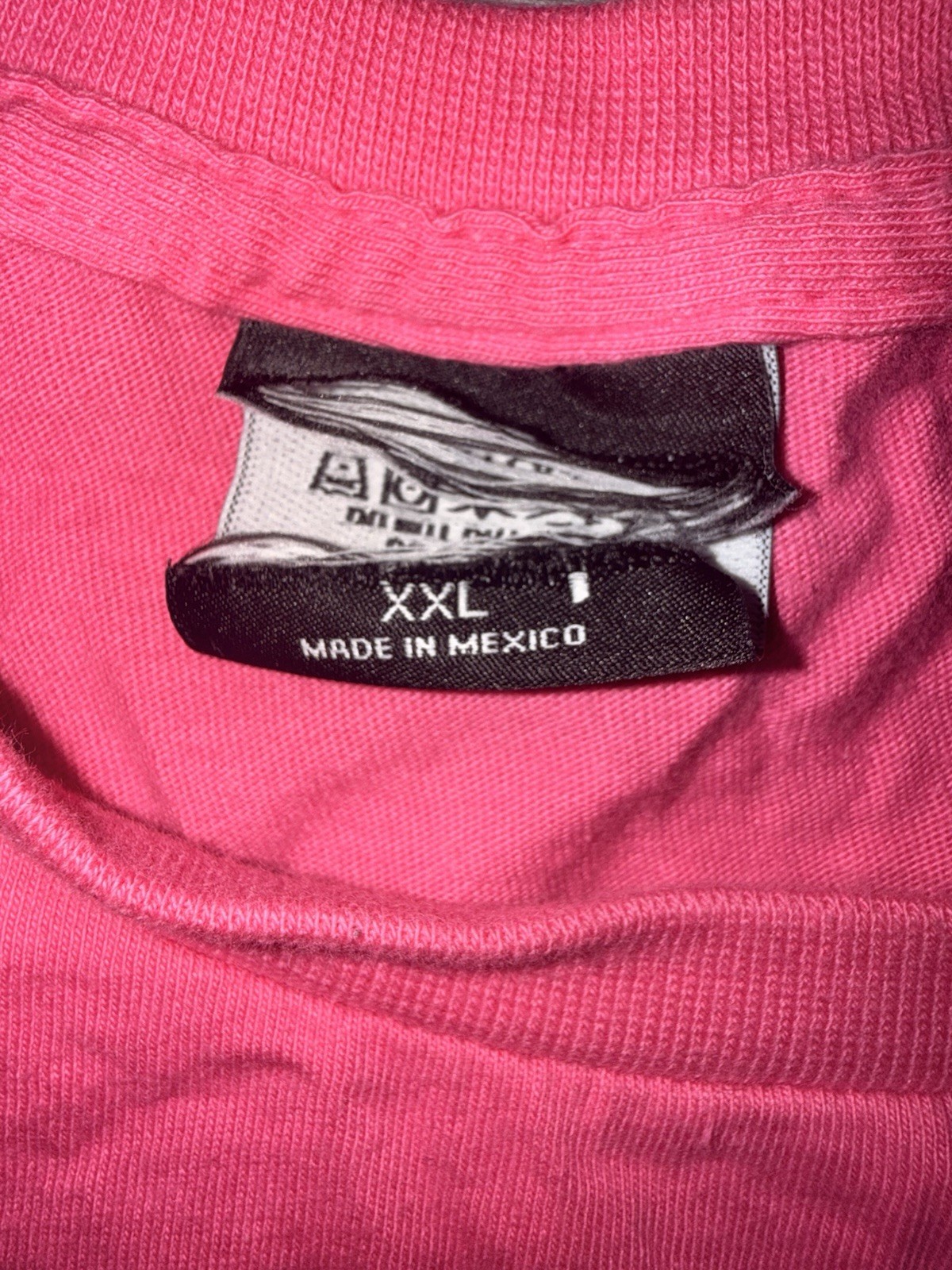 Stussy Paris Logo T-Shirt Pink XXL Big Back Graphic Streetwear