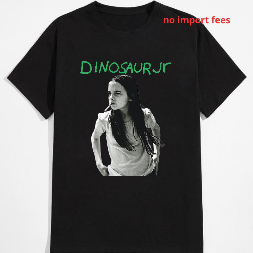 Dinosaur Jr Band Tee, White Short Sleeve T-Shirt, Music Tour Apparel