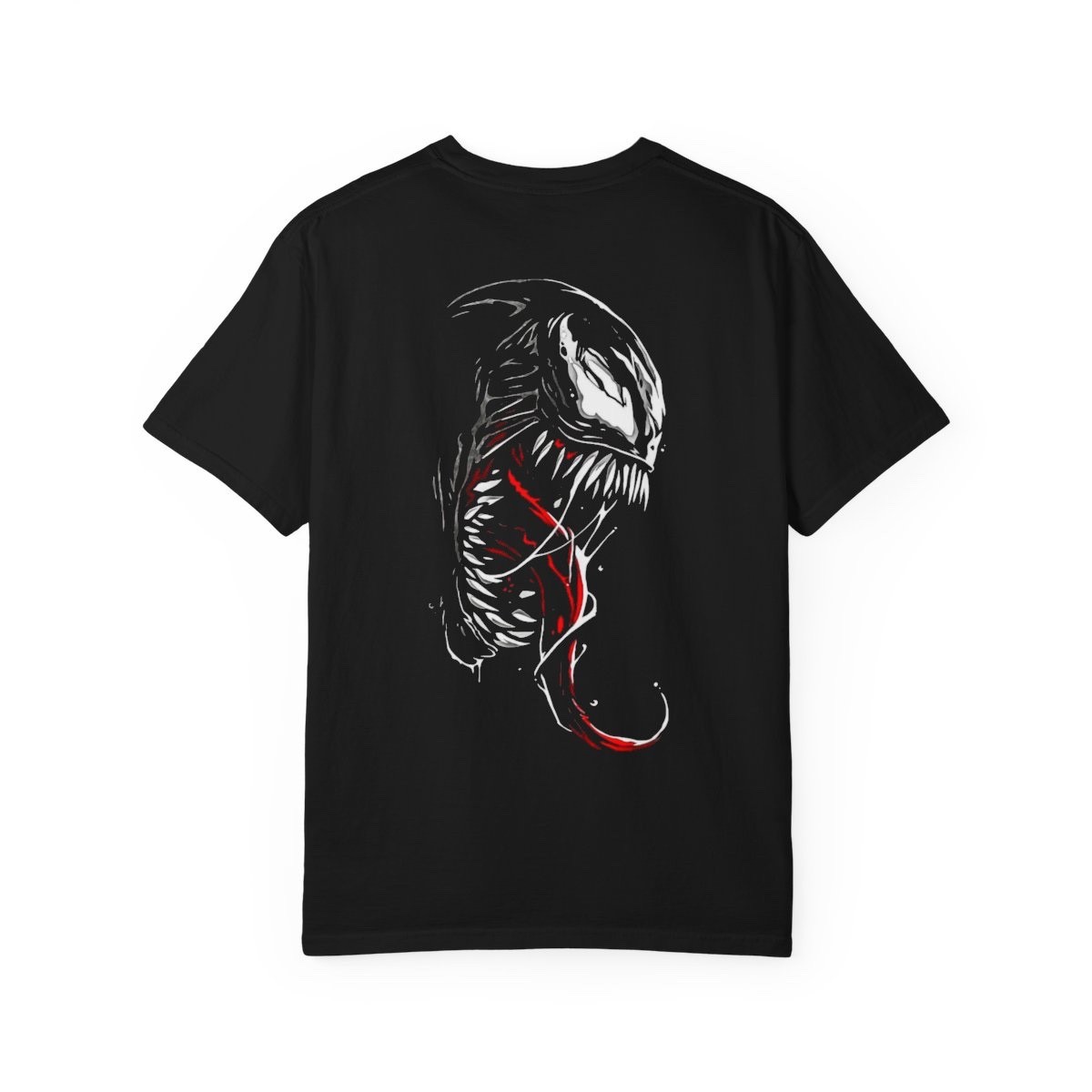 Venom Graphic T-Shirt | Black Comfort Colors 1717 Unisex Heavyweight, RelaxedFit