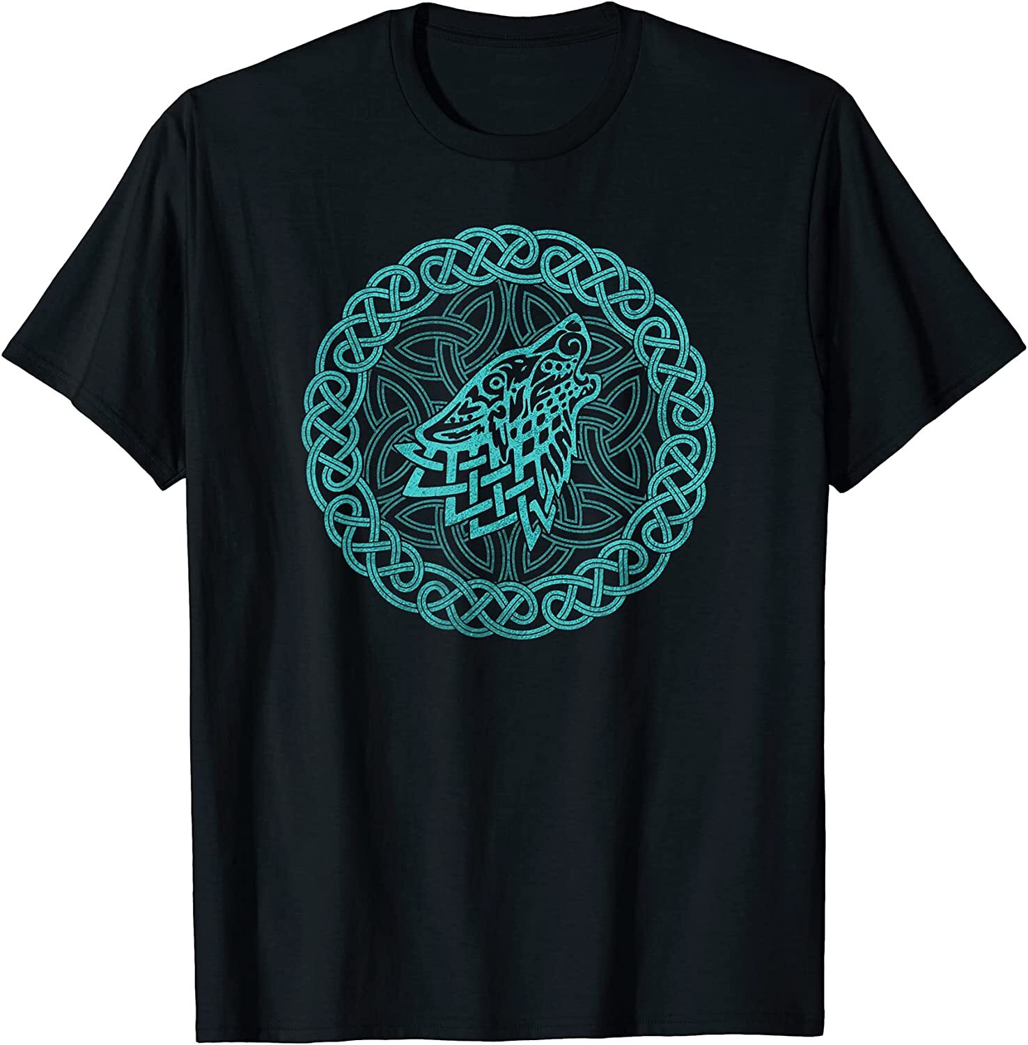 NEW LIMITED Ireland Celtic Knotwork Design Ornament Wolf Original Celtic T-Shirt