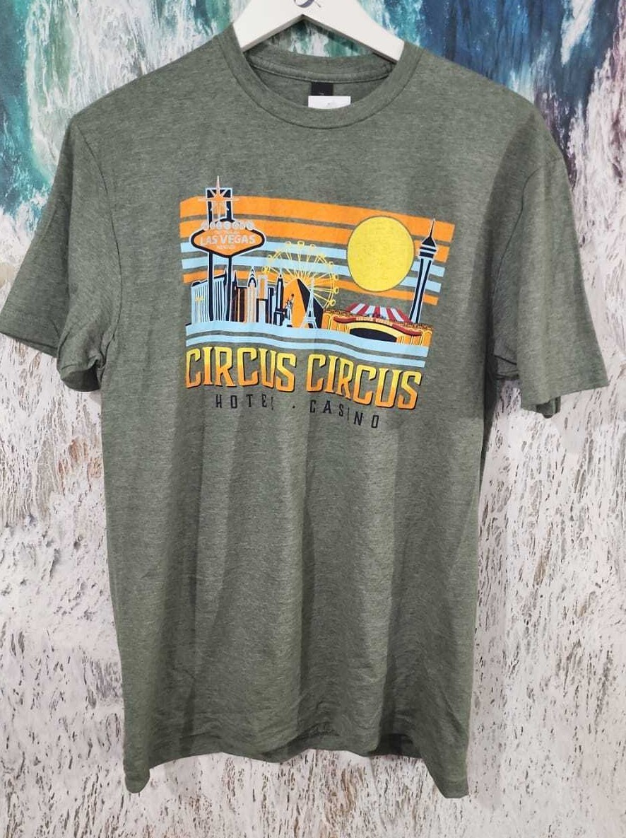 Circus Circus Las Vegas Hotel Casino Gildan Tee Shirt S, M, L, XL, XXL