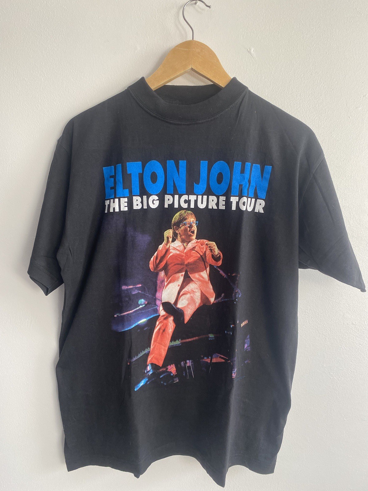 Elton John Vintage 1998 Big Picture Tour T Shirt Medium BG
