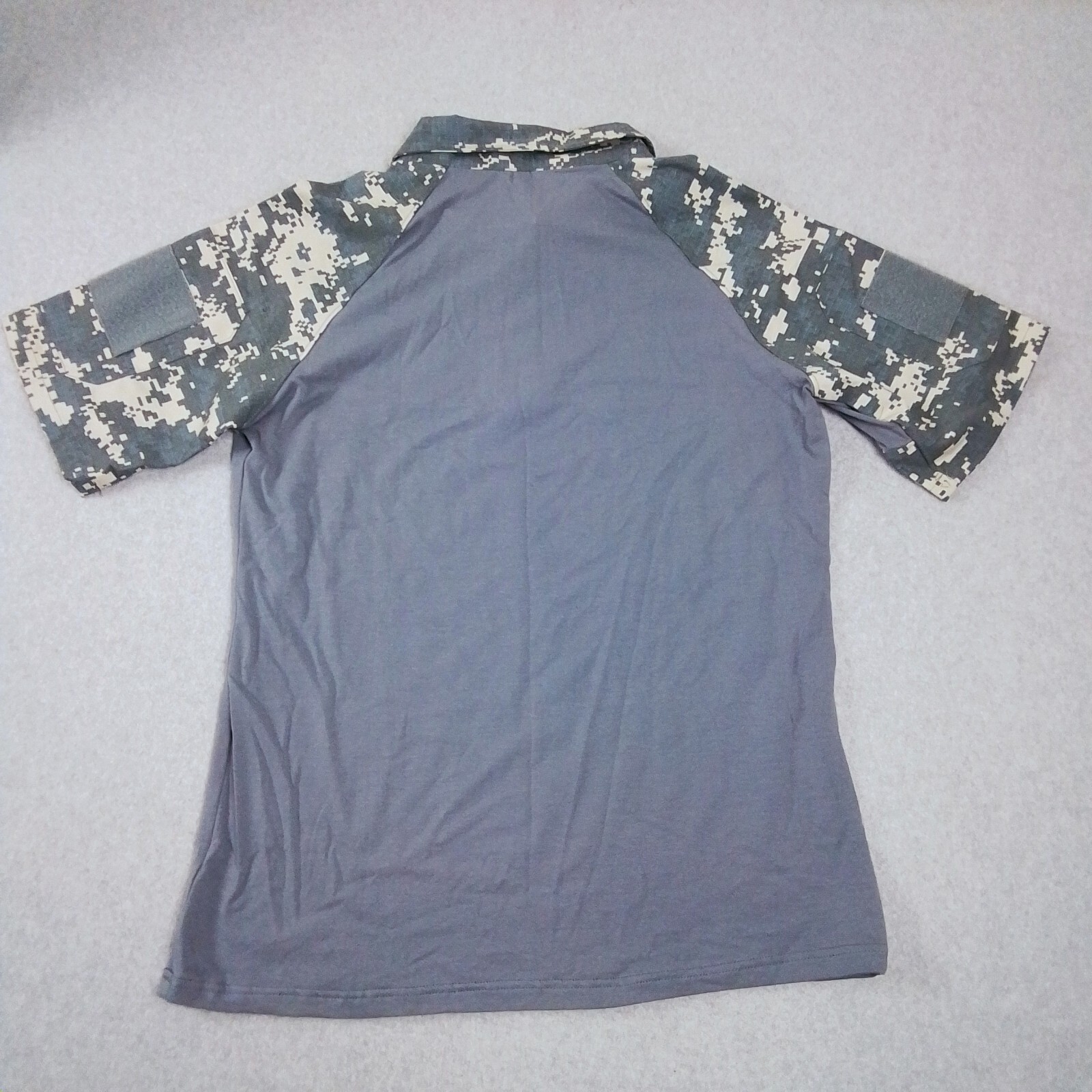 New Magcomsen First Grade Class B Men’s Size XL Shirt Gray W/Digital Camo Sleeve