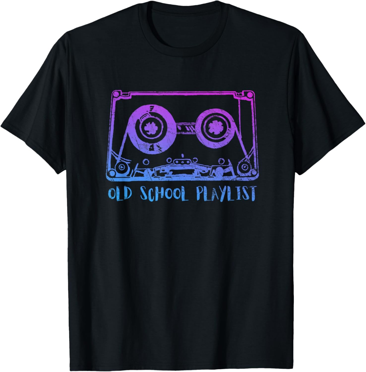 Vintage Retro Music Cassette Tape Mixtape I Love The 80s T-Shirt