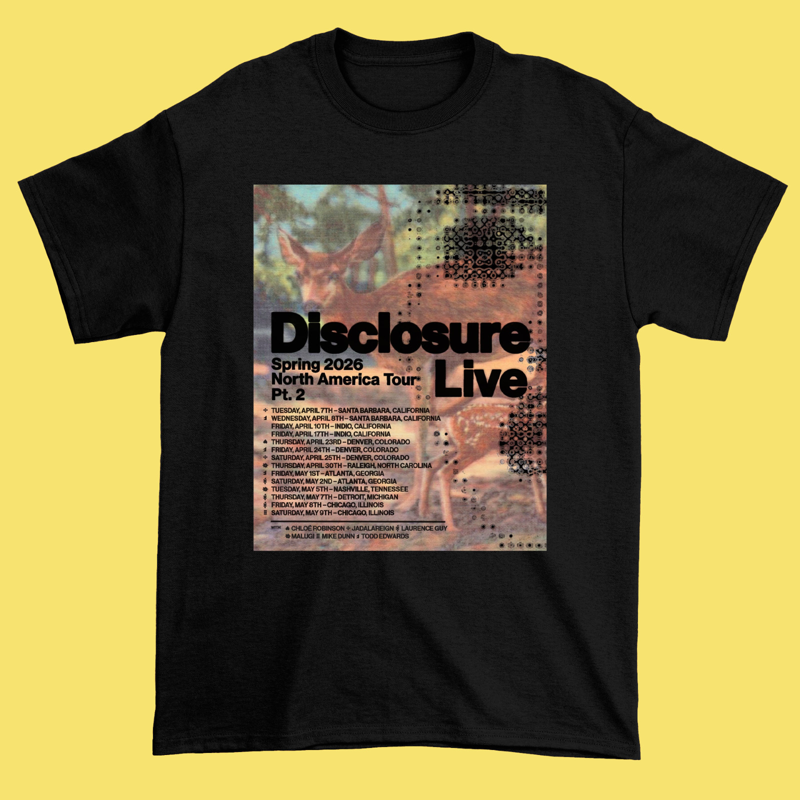 Disclosure announces spring 2026 North American tour dates Shirt L97