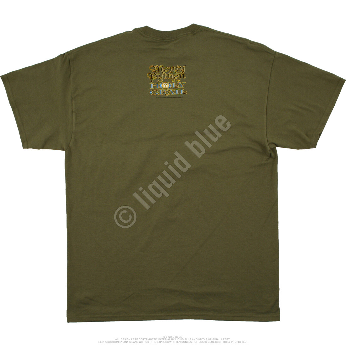 MONTY PYTHON-HOLY HAND GRENADE-of Antioch-2 Side T-SHIRT M-L-XL-XXL-3X Cleese