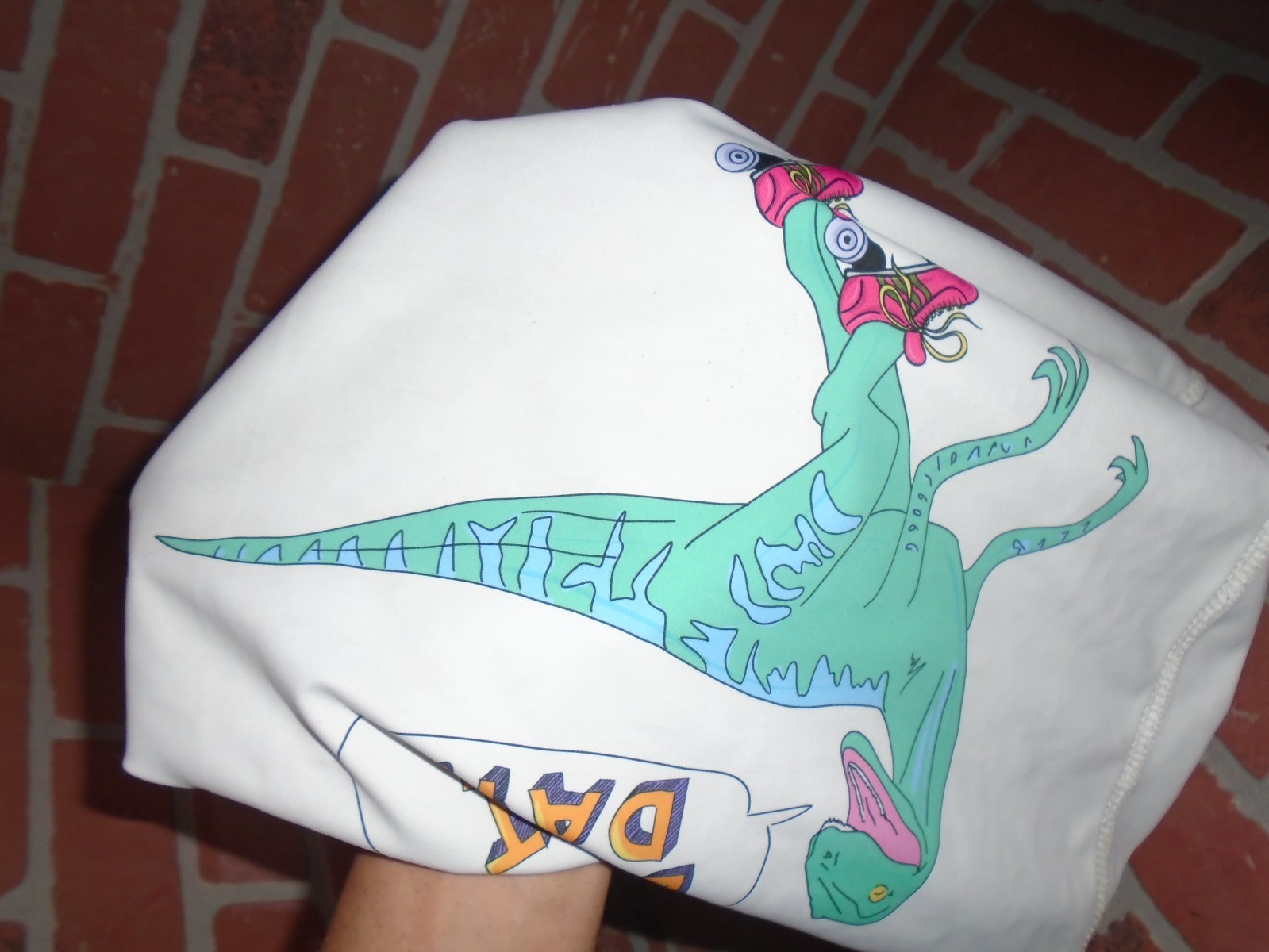 FROGMOUTH “#3 WHIPPED CREAM”REVERSIBLE JERSEY TANK-ADULT SIZE-SEE PICTURES