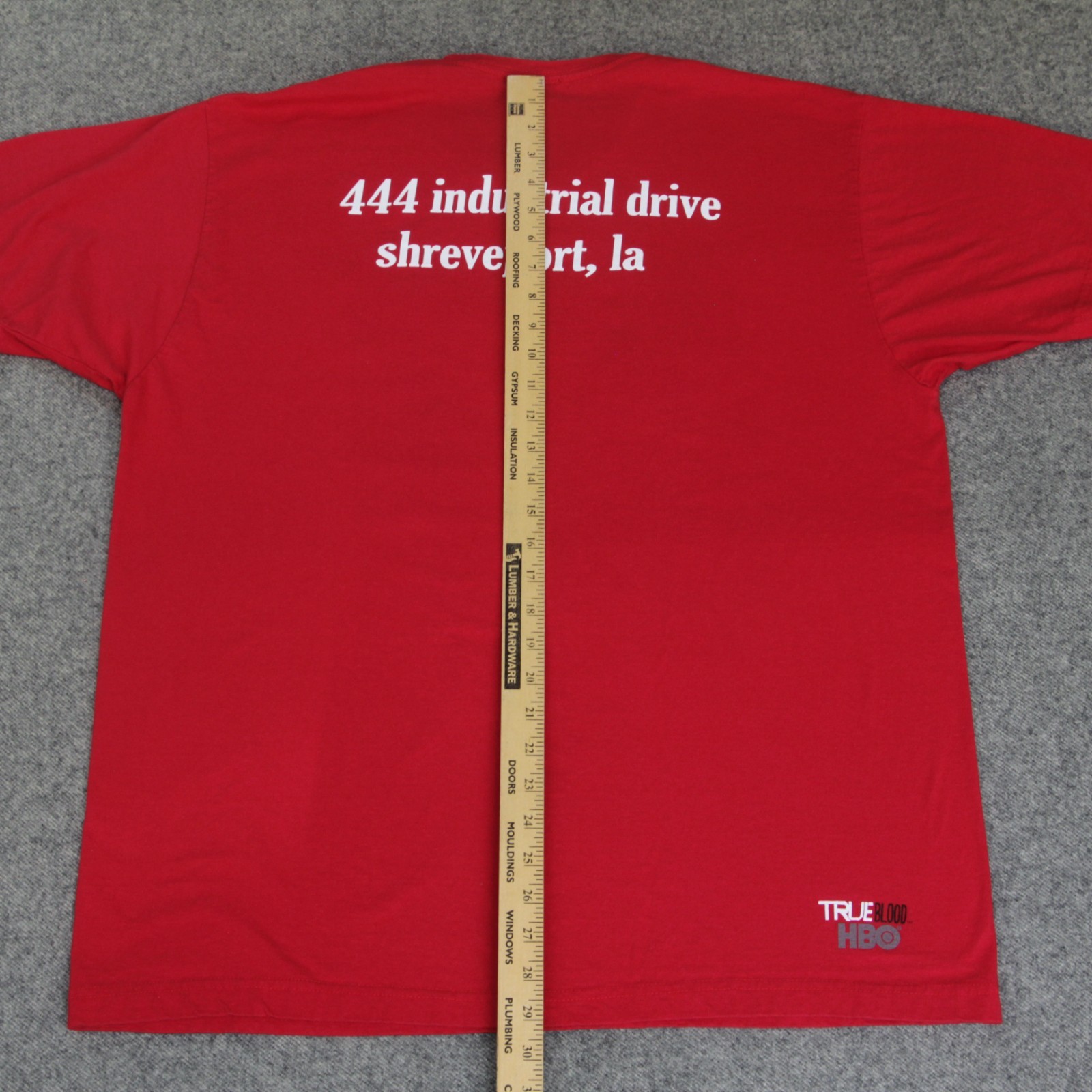 HBO True Blood T Shirt XL VTG 2010 Fangtasia Vampire Bar Horror TV Series Promo