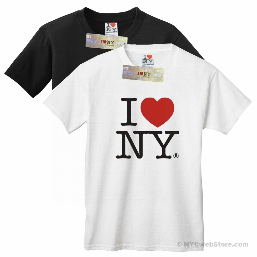 I Love NY T-Shirts (Black, White) – New York City Tees Souvenir NYC T-Shirts