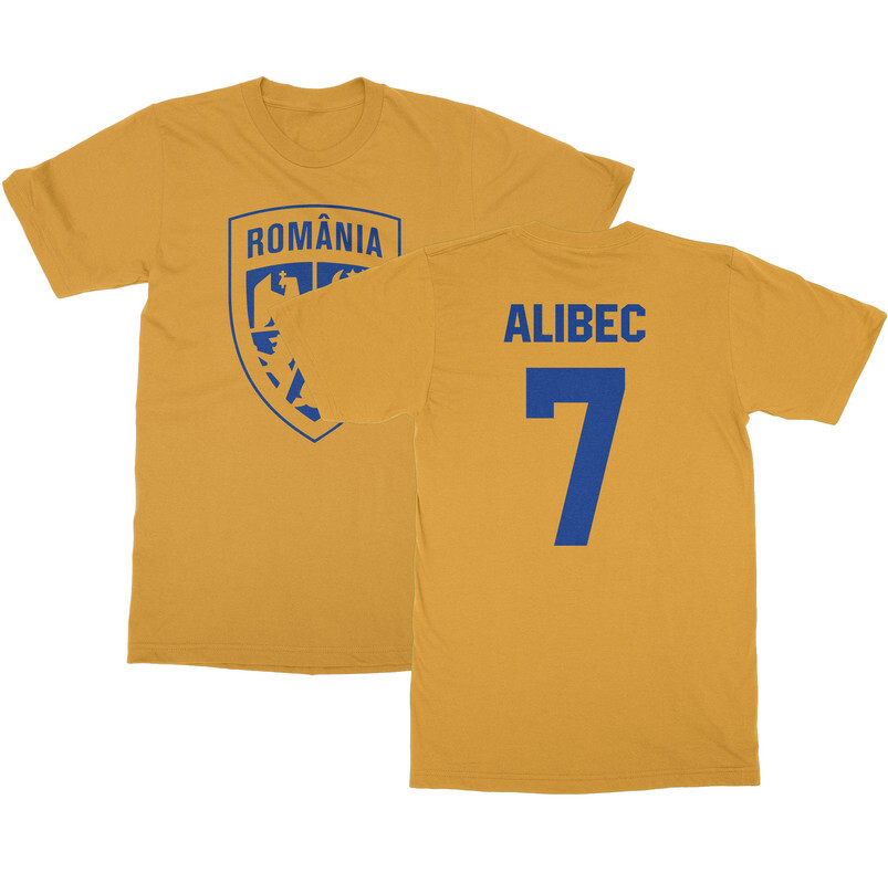 Alibec 7 Jersey Style – Romania Soccer Cup Fan Unisex T-Shirt