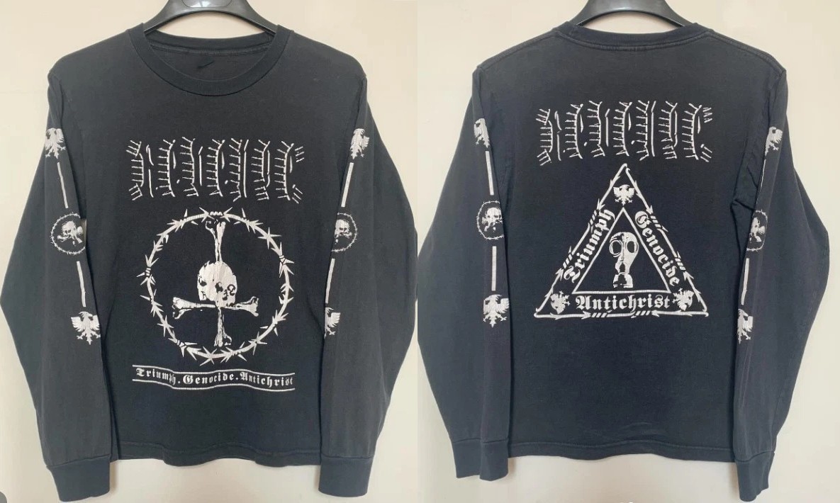2003 Revenge – Triumph.Genocide.Antichrist Vintage Long Sleeves Shirt TU644