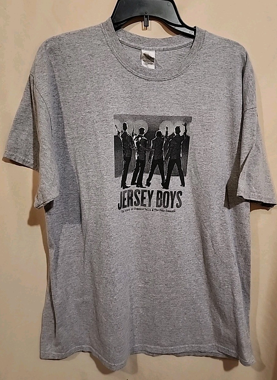 Jersey Boys The Story Of Frankie Valli & The Four Seasons Graphic T Shirt Large