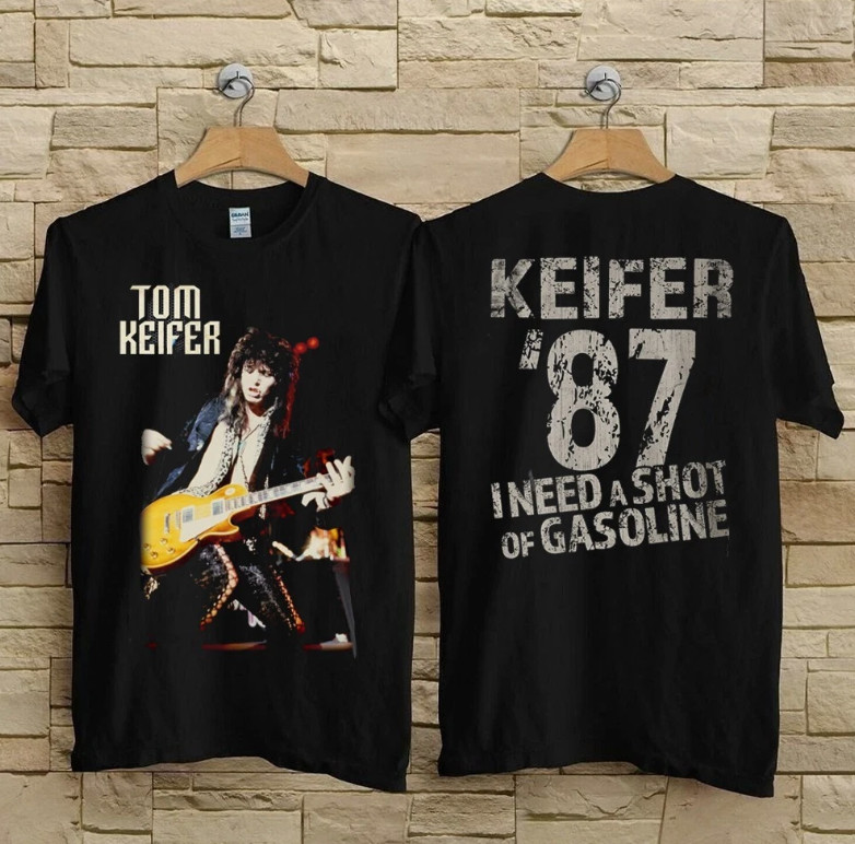 Retro Tom Keifer Tour Cotton All Size Tshirt