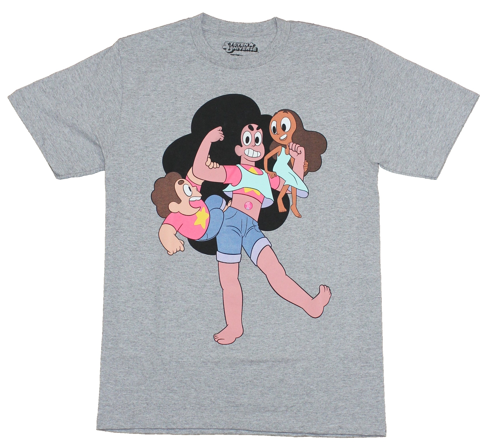 Steven Universe Mens T-Shirt – Powerful Stevonnie Steven & Connie Image