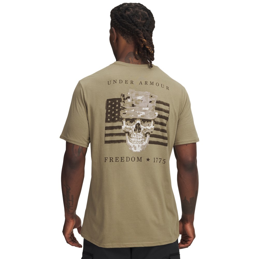 Under Armour 6004104 Men’s UA Freedom By 1775 Graphic Tee Short Sleeve T-Shirt