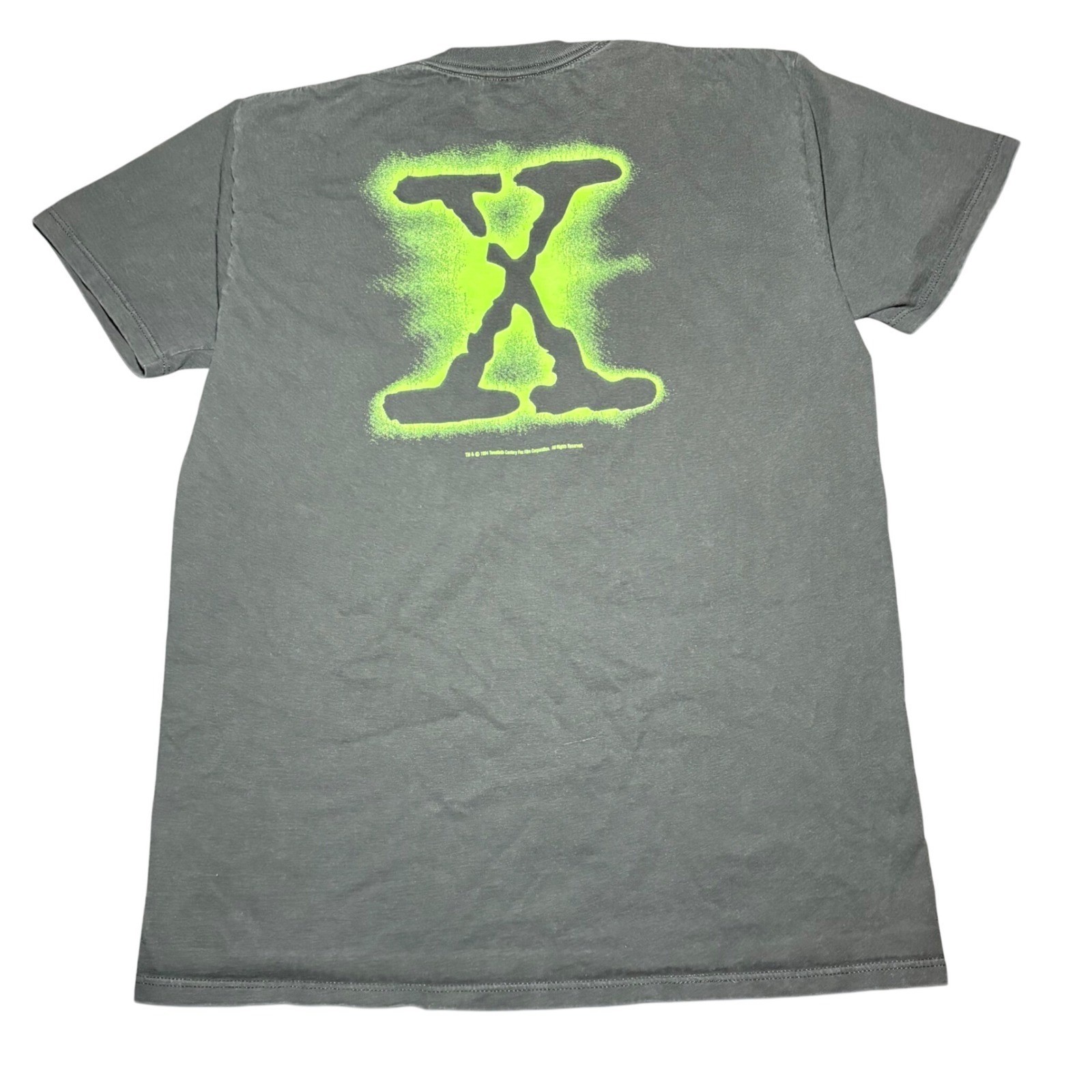 Vintage X-Files T-Shirt Large Men’s Sci-Fi Promo Tee 1994 Logo Jerzees 90’s