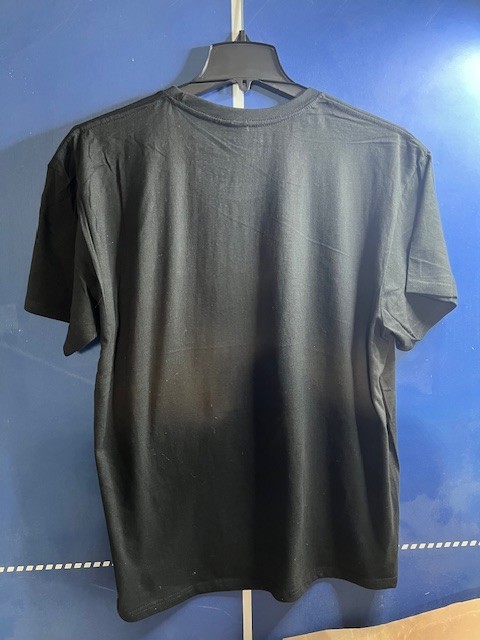 Lion Graphic Black T-Shirt, XL – “THEY NOT LIKE US”, everyday casual streetwear.