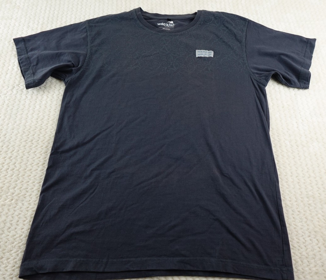 Wild Kiwi Forever Adventures New Zealand Short Sleeve Shirt Men’s Size large