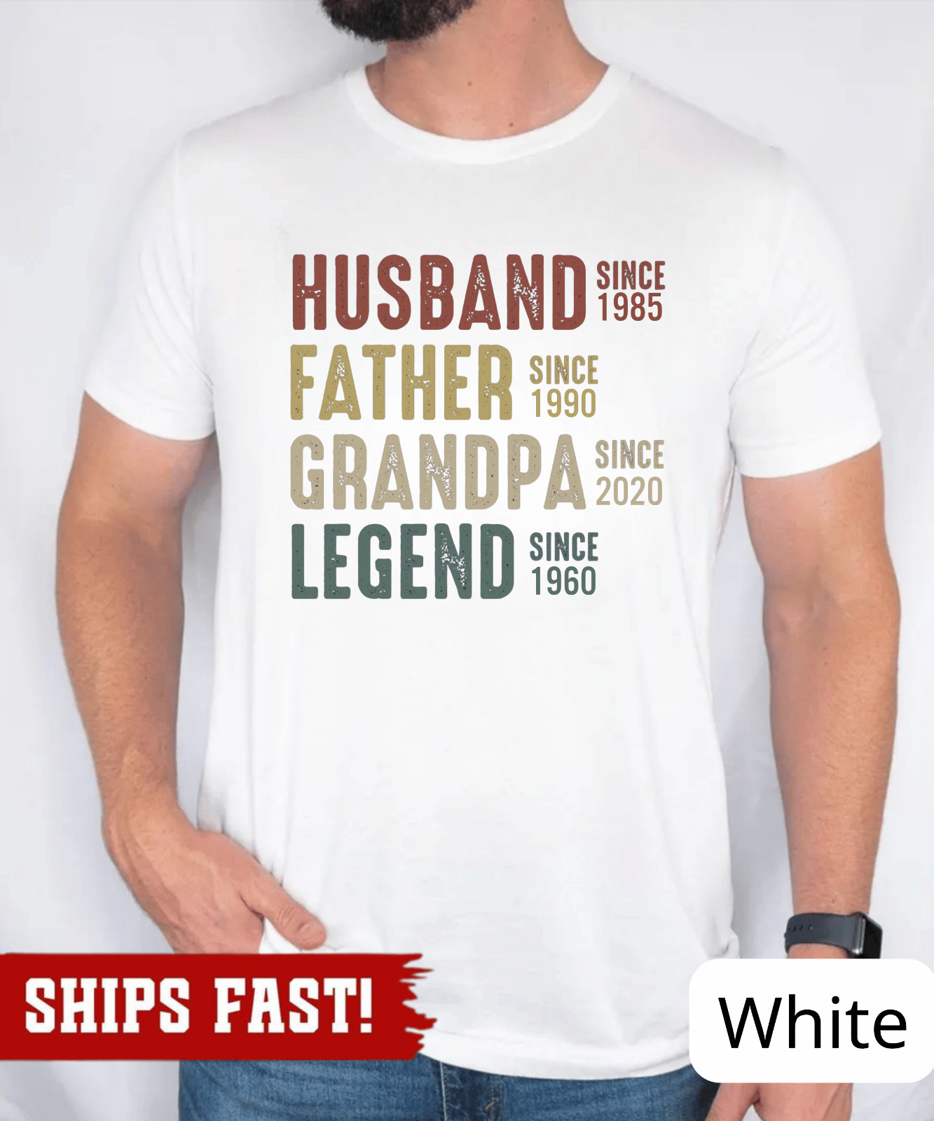 Personalized Legend Husband Dad Grandpa Shirt, Best Shirt For Papa, Father’s Day