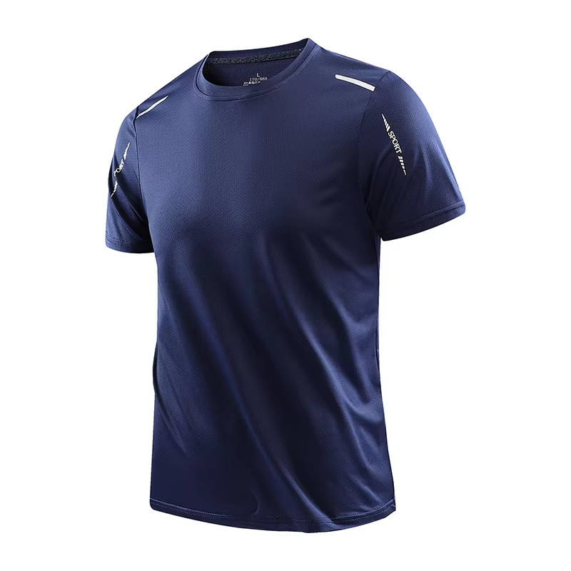 Men’s Quick-Dry Breathable T-Shirts for Running, Hiking, and Fishing