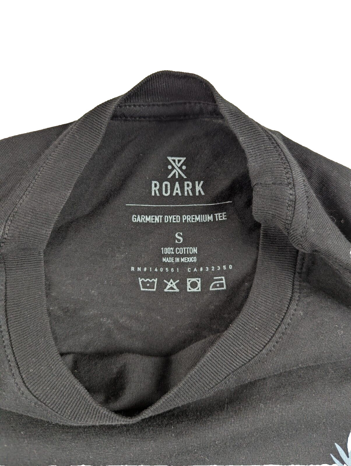 Roark Expedition Union Palm Tree Graphic T-Shirt Men S Black Cotton NWT NEW