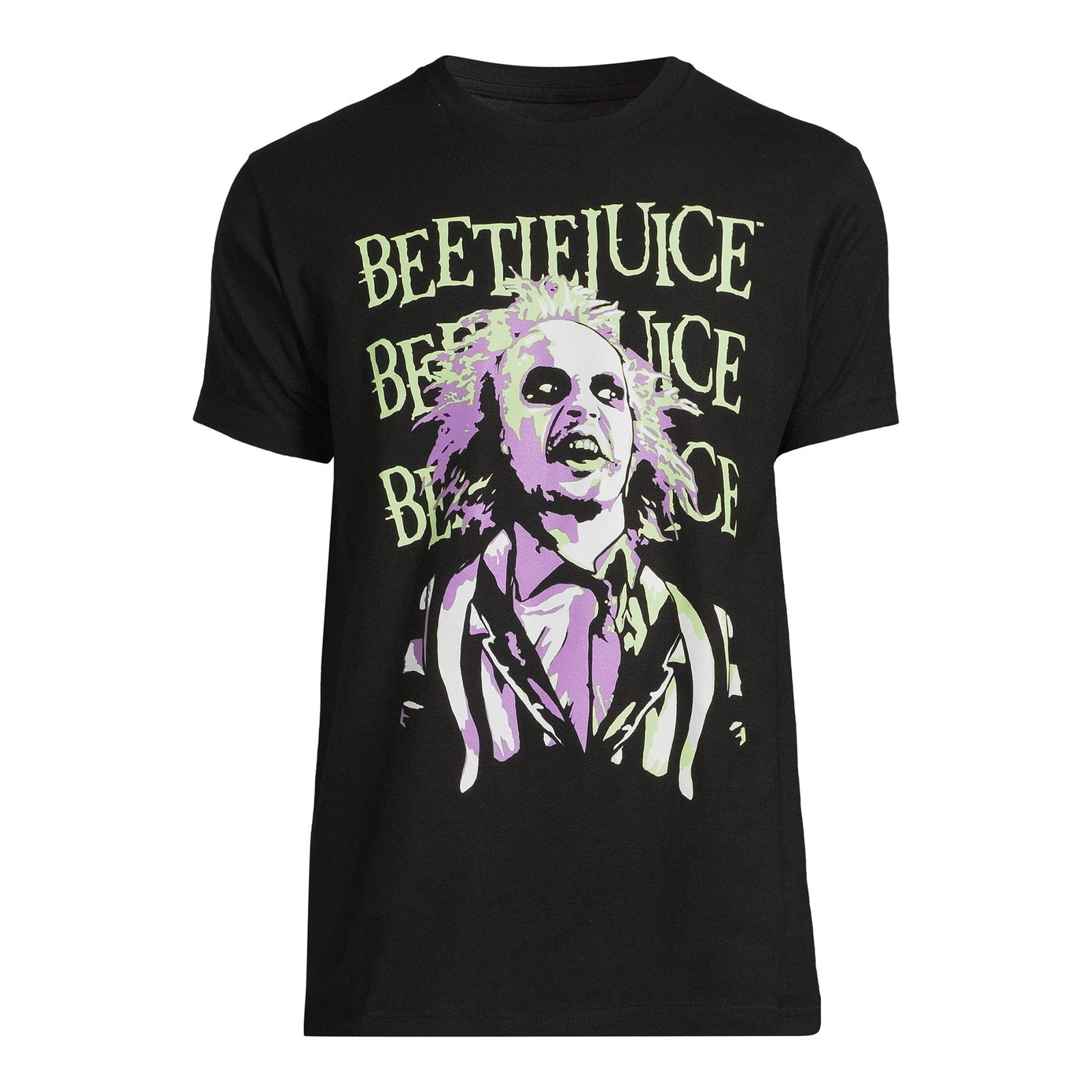 Beetlejuice Men’s Black T-Shirt Large