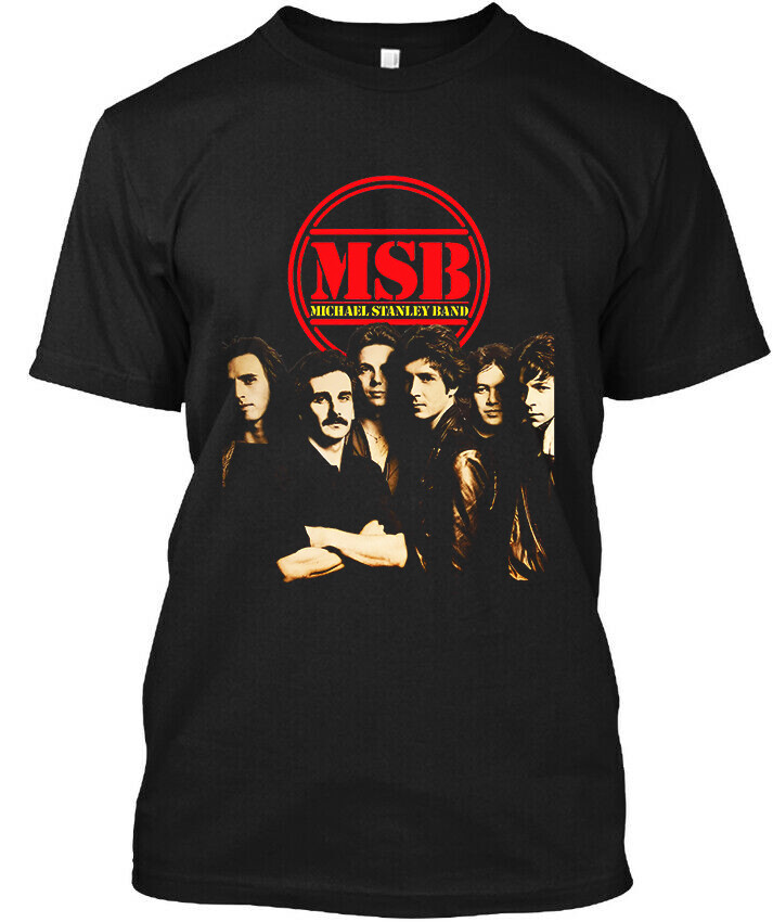 NEW Michael Stanley American Music Group Members Vintage Art Logo T-Shirt S-4XL
