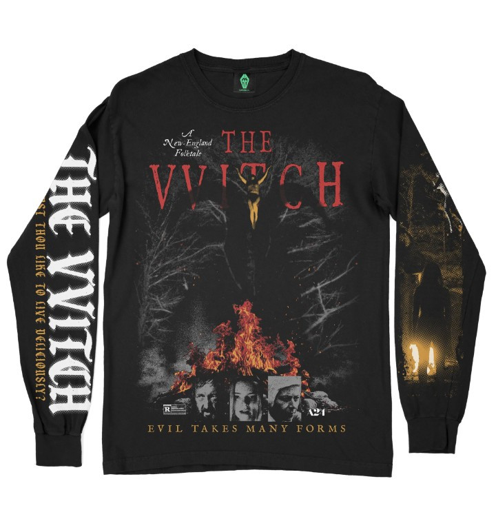 Graveyard Goods XL Long Sleeve Tee The Witch Folktale 72 Hrs Unworn Sealed